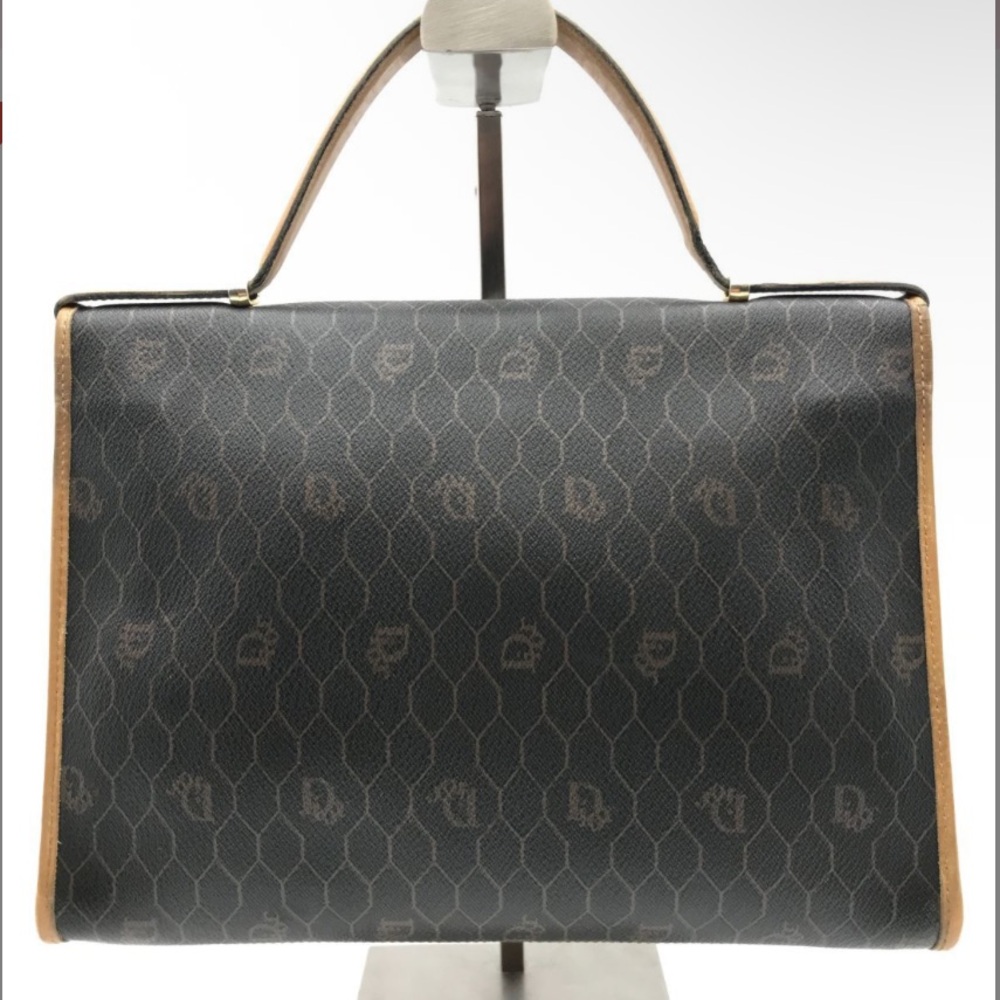 Dior Honeycomb Pattern Satchel - Picture 3 of 15